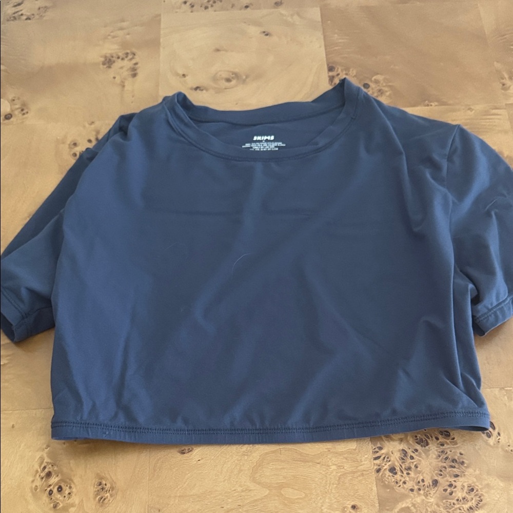 Skims Fits Everybody Croptop in navy